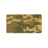 Camo Etiket (Voorkant)