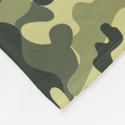 Camo Fleece Deken (Hoek)