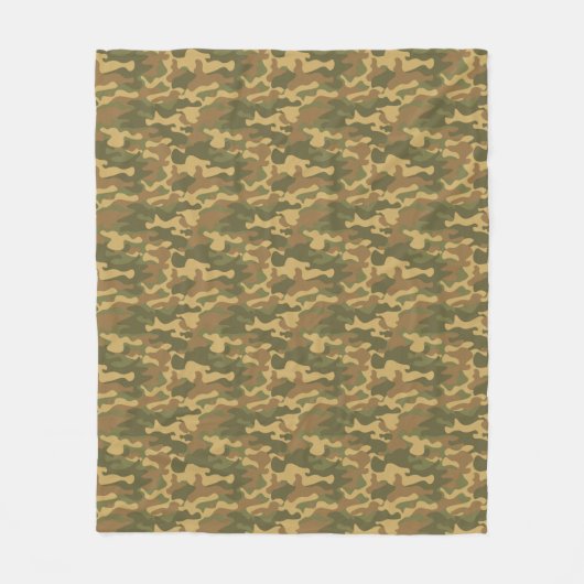 Camo Fleece Deken (Voorkant)