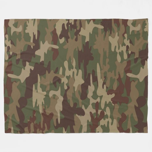 Camo Fleece Deken (Voorkant (Horizontaal))