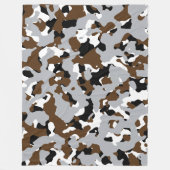 CAMO FLEECE DEKEN (Voorkant)