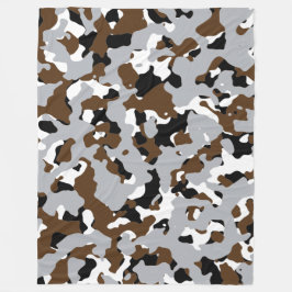 CAMO FLEECE DEKEN