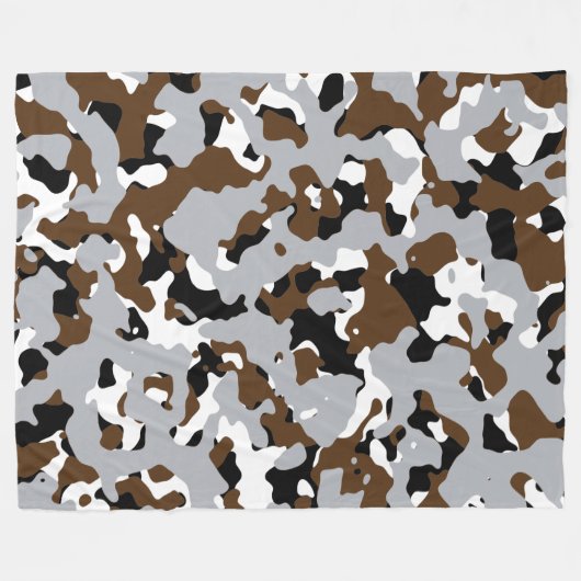 CAMO FLEECE DEKEN (Voorkant (Horizontaal))