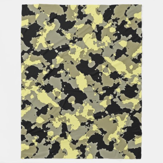 CAMO FLEECE DEKEN (Voorkant)