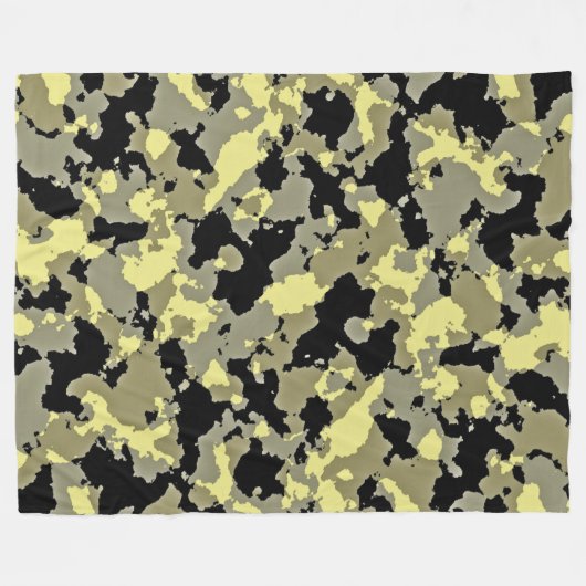 CAMO FLEECE DEKEN (Voorkant (Horizontaal))