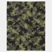 CAMO FLEECE DEKEN (Voorkant)