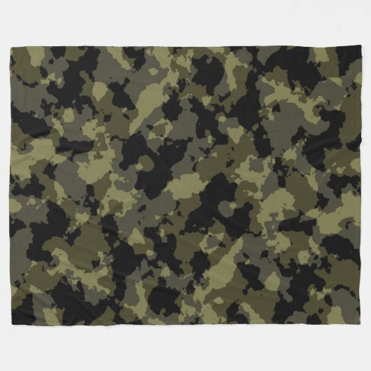 CAMO FLEECE DEKEN (Voorkant (Horizontaal))