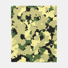 CAMO FLEECE DEKEN