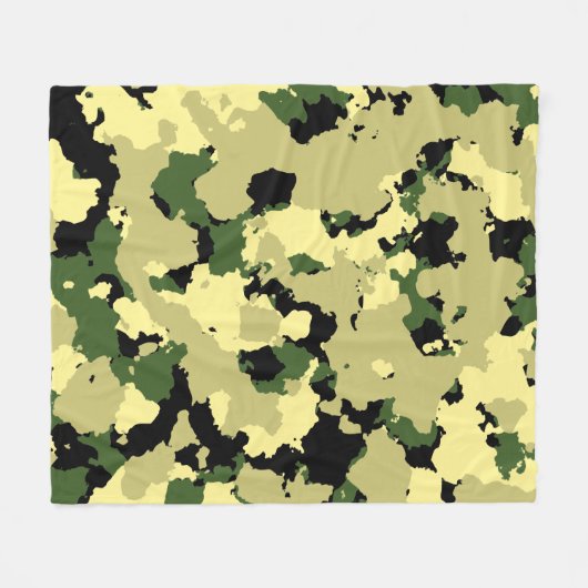 CAMO FLEECE DEKEN (Voorkant (Horizontaal))