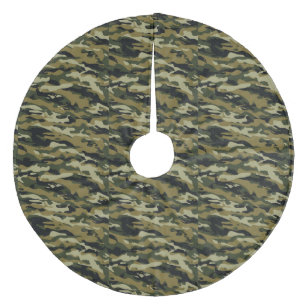 Camo Fleece Kerstboom Rok