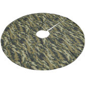 Camo Fleece Kerstboom Rok (Gekanteld)