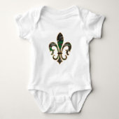 Camo Fleur De lis Romper (Voorkant)