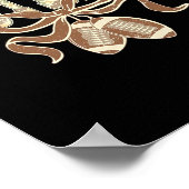 Camo Footll Preppy Coquette Cherries Bow Women Gir Poster (Hoek)