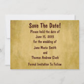 Camo Fractal Save the Date (Achterkant)