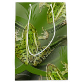 Camo Frogs Dragonflies Medium Cadeauzakje (Voorkant)