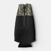 Camo Funny Bass Gevist Quote Angler Fish Flesjeskoeler (Achterkant)