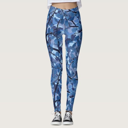 Camo geïnspireerde moederdaggeschenken Dames Capr Leggings (Voorkant)