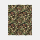 Camo Geometric Fleece Deken (Voorkant)