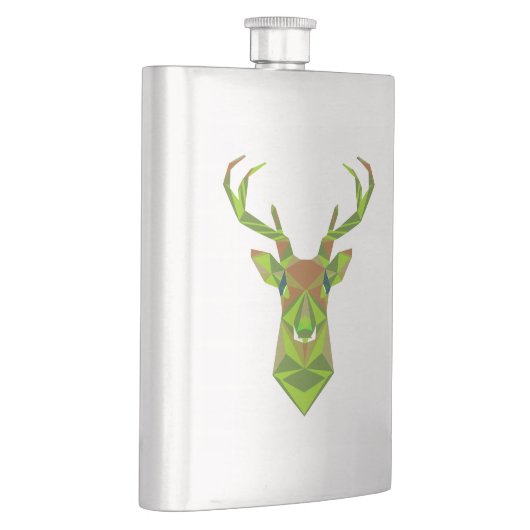 Camo Geometrisch Hertenhoofd Flacon (Rechts)