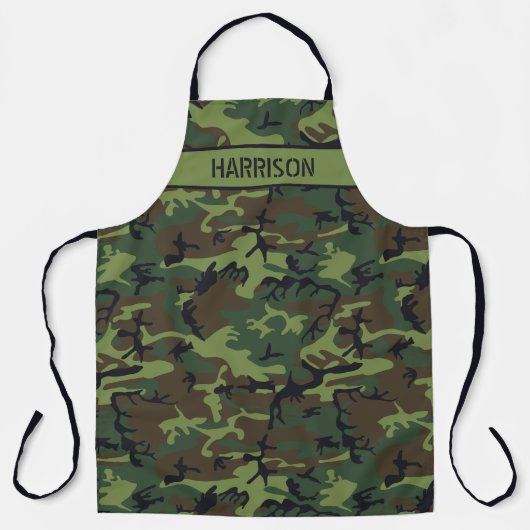 Camo gepersonaliseerd schort (Voorkant)