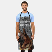 Camo German Shepherd Dog Groomer Animal Trainer Schort (Gedragen)