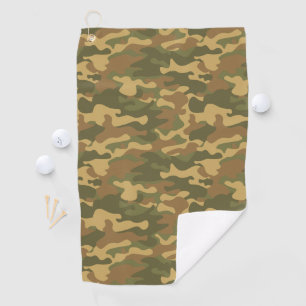 Camo Golfhanddoek