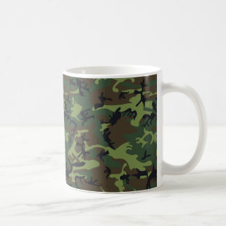 [CAMO-GR-1] Groene en bruine kamo Koffiemok