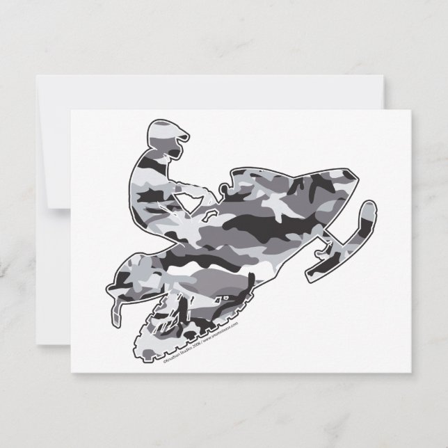 Camo Gray Sled op zwarte kopie (Voorkant)