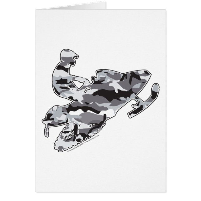 Camo Gray Sled op zwarte kopie (Voorkant)
