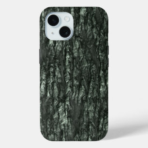 Camo: Groene Bark iPhone 15 Case