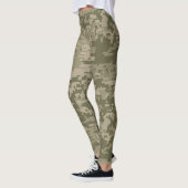 Camo | Groene Pixel Camouflage Leggings (Links)