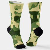 Camo Groene Sokken (Gebogen)