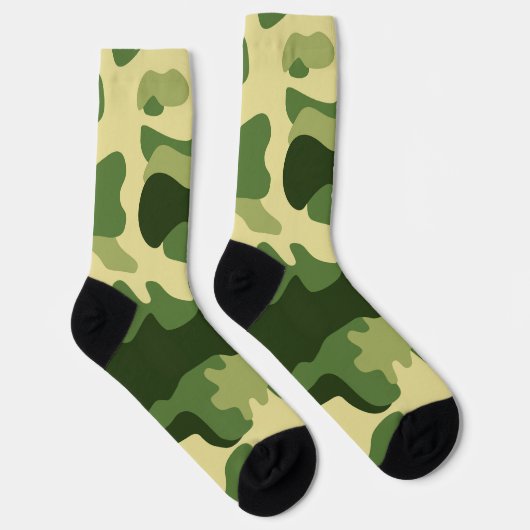 Camo Groene Sokken (Rechts)