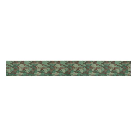 Camo Grosgrain Lint (Voorkant)