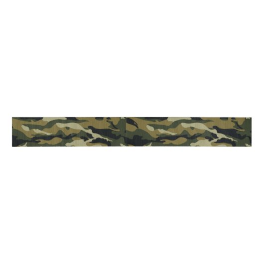 Camo Grosgrain Lint (Voorkant)