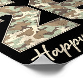 Camo Happy New Year Party 2026 Family Matching Cos Poster (Hoek)