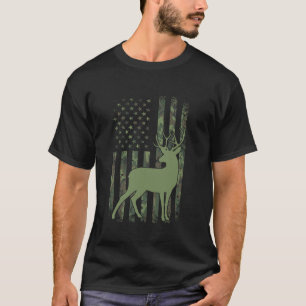 Camo Herten Buck Jacht met lange mouwen T-Shirt