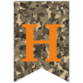 Camo Hertenjacht Buck Mannen Vlaggetjes (Tweede vlag)