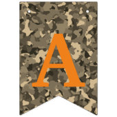 Camo Hertenjacht Buck Mannen Vlaggetjes (Derde vlag)