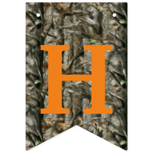 Camo Hertenjacht Buck Mannen Vlaggetjes (Tweede vlag)