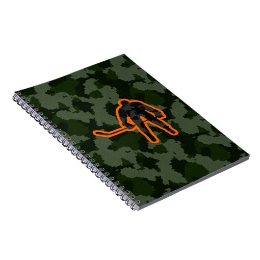 Camo Hockey Notitieboek (Rechterzijde)