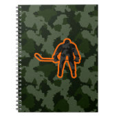 Camo Hockey Notitieboek (Voorkant)