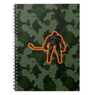 Camo Hockey Notitieboek