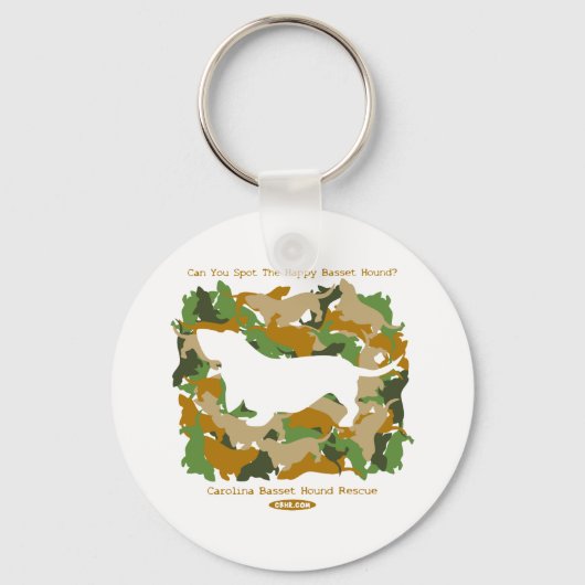 Camo Hound Sleutelhanger (Voorkant)
