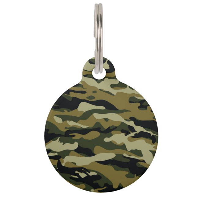 Camo Huisdierpenning (Voorkant)