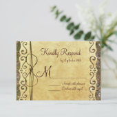 Camo Hunting  Paper Wedding RSVP-kaarten RSVP Kaartje (Staand voorkant)