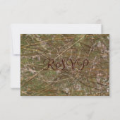 Camo Hunting  Paper Wedding RSVP-kaarten RSVP Kaartje (Achterkant)