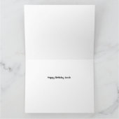 Camo Hunting Pattern Birthday Card Kaart (Binnen)