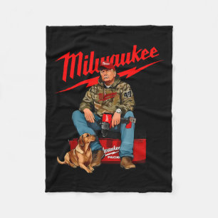 Camo Hunting Seizoen Hand Drill Hond Hunt Fleece Deken