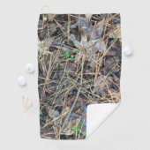 Camo Hunting Towel, Camouflage Golfhanddoek (Insitu)
